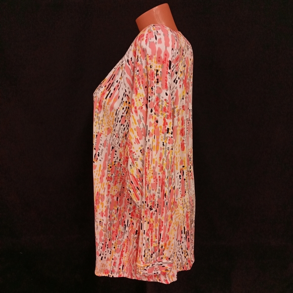 Cj Banks Womens 2x white top - Picture 4 of 10